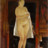 Standing Nude, signed and dated 1996 on the reverse. - Foto 1