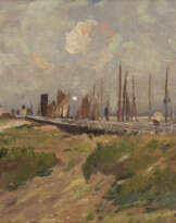WILHELM HAMBÜCHEN 1869 Düsseldorf - 1939 ebenda Hafen bei
