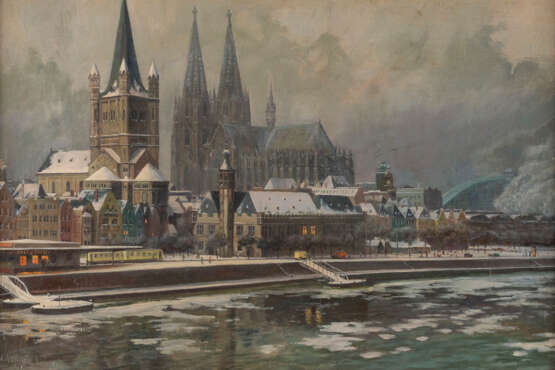 KARL ALFRED HAMMER 1895 - ? Ansicht von Köln (wohl 1947) - photo 1