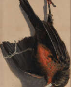 Каспар фон Рет. CASPAR VON RETH (ATTR.) 1850 - 1913 Vogel Öl auf Karton.