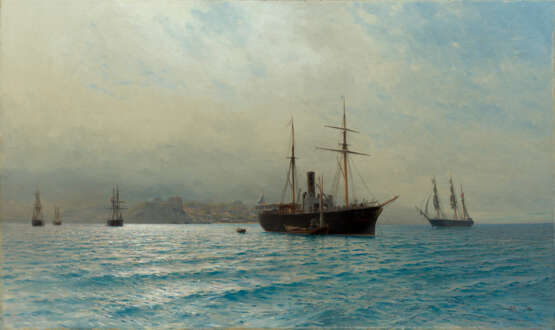 From Bosporus to the Black Sea, signed and dated 1886. - photo 1