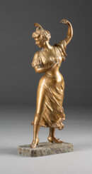 AMELIE COLOMBIER 1867 - 1912 CARMENCITA (TÄNZERIN) Bronze,