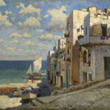 Fishermen’s Road, Capri, signed and dated 1926. - photo 1