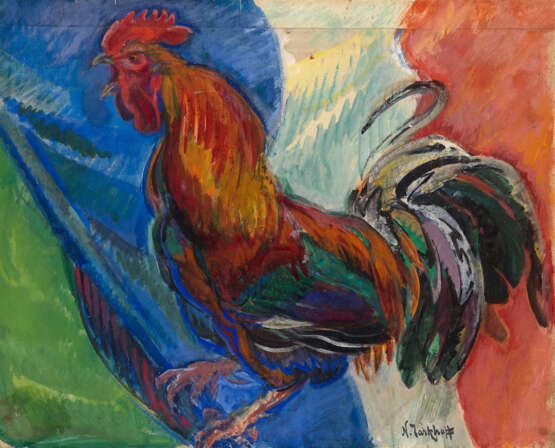 Coq en courroux, stamped with the artist’s signature. - photo 1