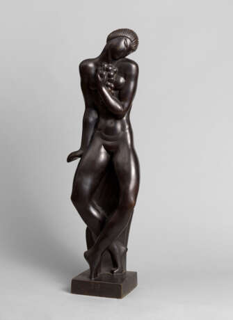 Nude with Grapes, signed and inscribed “E.A” on the base. - photo 1