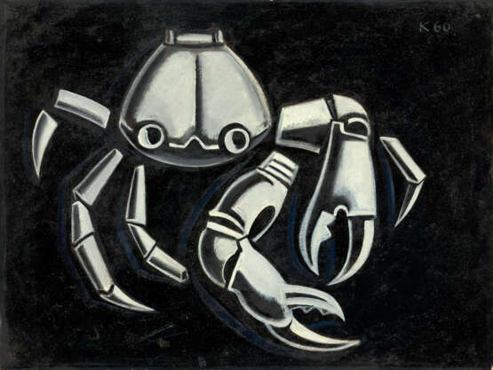 Crab, signed with an initial and dated 1960. - photo 1