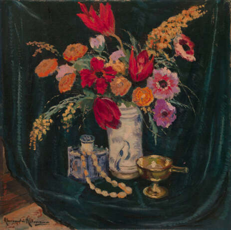 Still Life with Flowers, signed. - photo 1