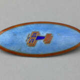 A Badge for the “Dobrolet” Aviation Society, with a pin on the reverse. - photo 1