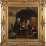 LOUIS SOMERS 1813 Antwerpen - 1880 Schulstunde Öl auf Hol - photo 2