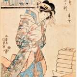Kikugawa Eizan (1787-1867) Utagawa Kunisada (1786-1865) - Foto 3