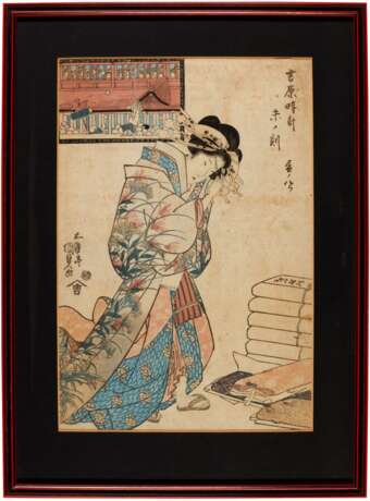 Kikugawa Eizan (1787-1867) Utagawa Kunisada (1786-1865) - Foto 4