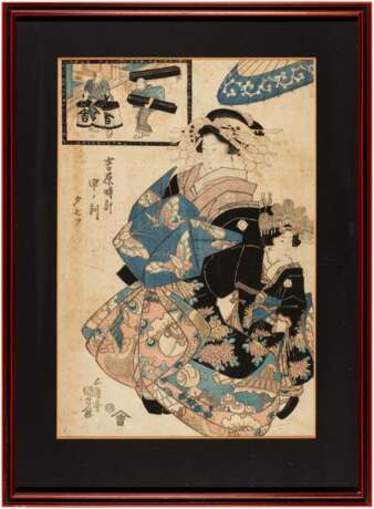 Kikugawa Eizan (1787-1867) Utagawa Kunisada (1786-1865) - фото 8