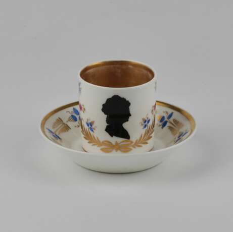 Coupe de lEmpire fran&ccedil;ais. Porcelain Empire Early 19th century - photo 1