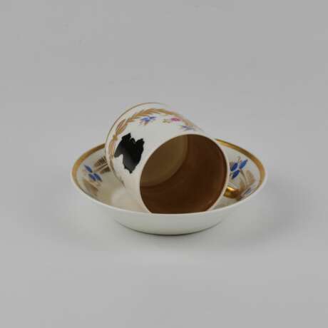 Coupe de lEmpire fran&ccedil;ais. Porcelain Empire Early 19th century - photo 6