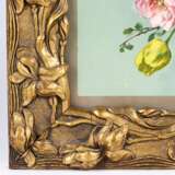 Cadre Art Nouveau. D&eacute;but du 20&egrave;me si&egrave;cle. Wood Plaster Gilding Early 20th century - Foto 3