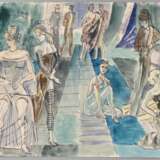 A.Zardinsh. Melodie de cirque. Wash and watercolor on paper 20th century - photo 2