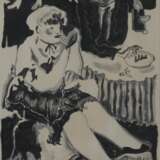 Aquarelle de Nepmanche. Signe par la ligne aerienne. 1926 Wash and watercolor on paper Vanguard 20th century г. - фото 2