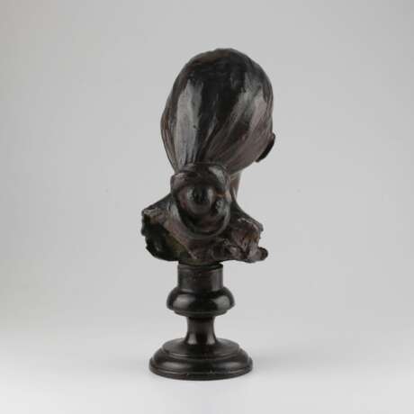 Buste de femme en bronze. Bronce Early 20th century - photo 4