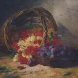 Brunel De Neuilly. Cosy Nature morte aux baies. Canvas oil realism At the turn of 19th -20th century - Foto 2