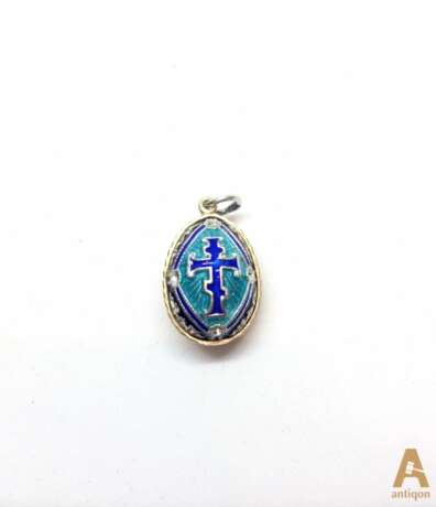 Pendant in the form of egg Enamel 20th century - photo 2