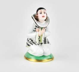 Figurine en porcelaine Pierrot. Hackefors