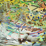 Картофель Paper Gouache Abstract Expressionism Landscape painting St. Petersburg 2023 - photo 1