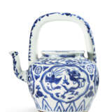 A BLUE AND WHITE TEAPOT - фото 1