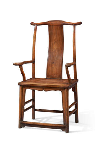 A VERY RARE AND IMPORTANT HUANGHUALI `OFFICIAL`S HAT` ARMCHAIR - photo 1
