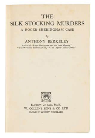 The Silk Stocking Murders - photo 2