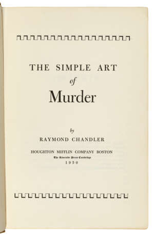 The Simple Art of Murder - photo 2