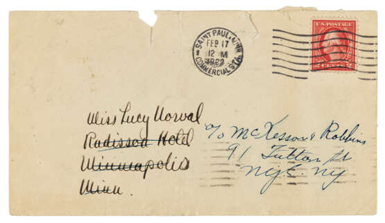 Autograph letter signed (`F. Scott Fitzgerald`) to Lucy Norval - Foto 2