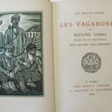 Gorki, M. Les vagabonds / Traduction de Ivan Strannik; bois graves par Lebedeff. [Горький, М. Бродяги / Пер. Ивана Странника; гравюры на дереве Лебедева]. - Foto 2