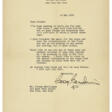 Typed letter signed &#39;George Gershwin&#39; to his music teacher Joseph Schillinger - Аукционные цены