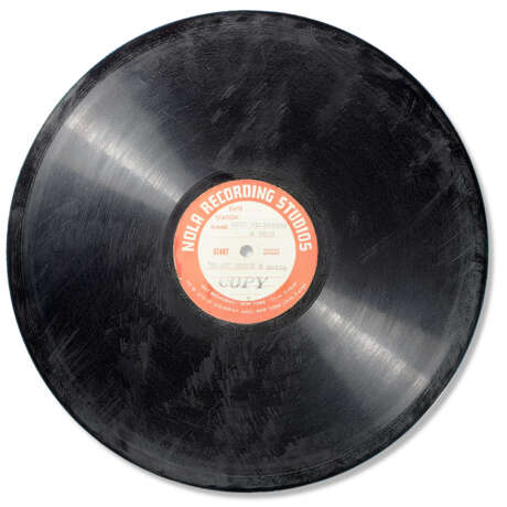Rare set of six 12-inch acetates of the debut performance of Duke Ellington’s ambitious extended composition Black, Brown and Beige: a Tone Parallel to the History of the American Negro by Duke Ellington and his orchestra at Carnegie Hall, New York, 23 Ja - Foto 7