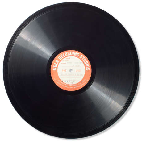 Rare set of six 12-inch acetates of the debut performance of Duke Ellington’s ambitious extended composition Black, Brown and Beige: a Tone Parallel to the History of the American Negro by Duke Ellington and his orchestra at Carnegie Hall, New York, 23 Ja - photo 8