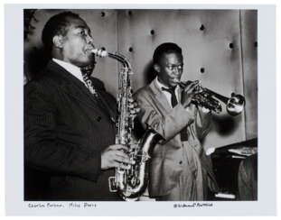 Charlie Parker and Miles Davis, New York, 1947