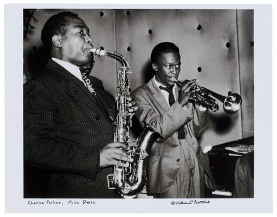 Charlie Parker and Miles Davis, New York, 1947 - Foto 1