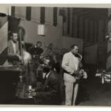 Charlie Parker, Thelonius Monk, Charles Mingus and Roy Haynes at the Open Door, New York, September 1953 - Foto 1