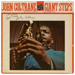 Album signed and inscribed in black ink on the front of the sleeve by John Coltrane ‘To Steve, Best Wishes, John Coltrane’