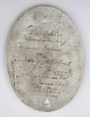Plaque de porcelaine &amp;quotLove Game&amp;quot KPM Berlin vers 1830 Hand Painted Biedermeier 19th century - Foto 4