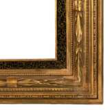 Le cadre est classique. Wood gilt Empire 19th century - Foto 2