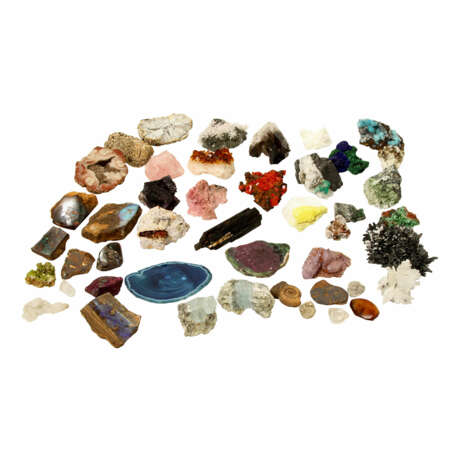 SAMMLUNG Mineralien, Farbsteine und Fossilien - фото 2
