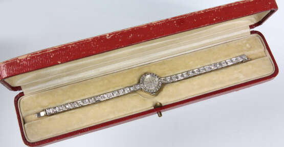 Antike Diamant-Uhr Jaeger LeCoultre um 1935 - photo 2