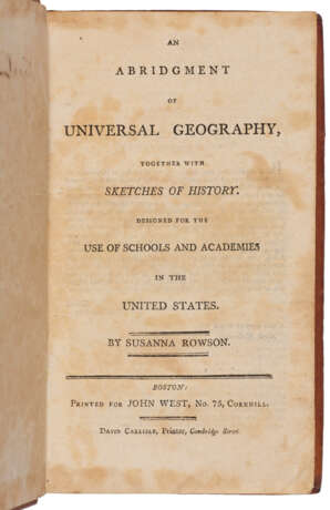 An Abridgment of Universal Geography - Foto 1