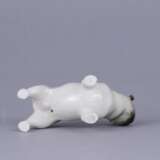 Porcelain figurine Pug ЛФЗ Фарфор 21th century г. - фото 3