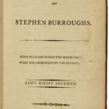 Memoirs of Stephen Burroughs - photo 1