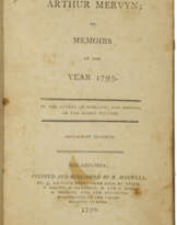 Arthur Mervyn; or Memoirs of the Year 1793