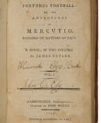 James Butler. Fortune's Foot-ball: or, the Adventures of Mercutio