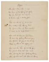Manuscript for two Hymns
