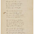 Manuscript for two Hymns - Auction archive